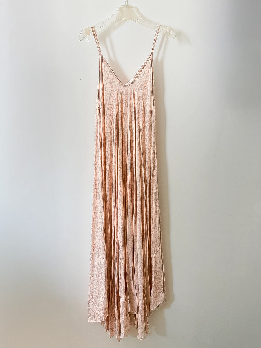 Women’s Spaghetti Strap Maxi Dress Pink