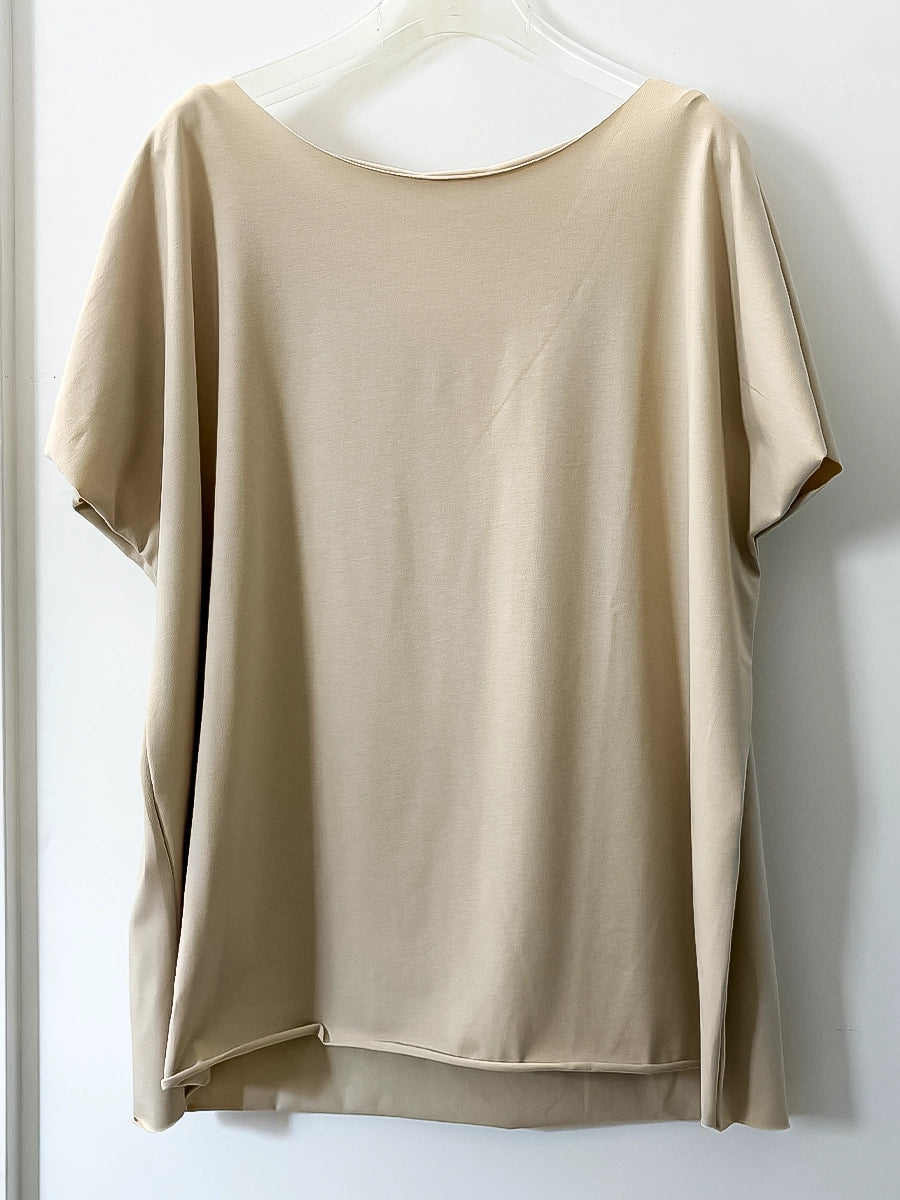 Beige Summer Shirt – Minimalist Design