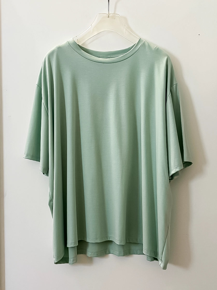 Mint Green Oversized Summer Shirt