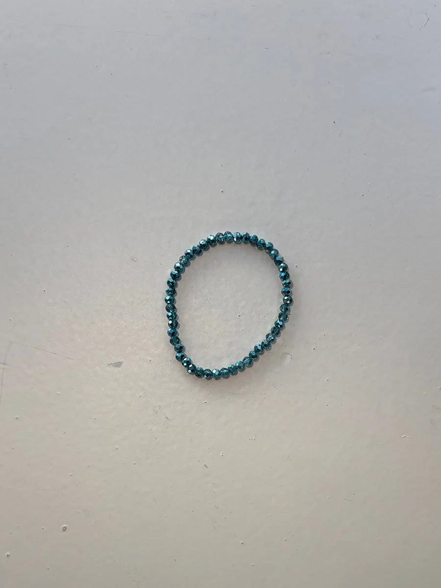 Turquoise Beaded Stretch Bracelet