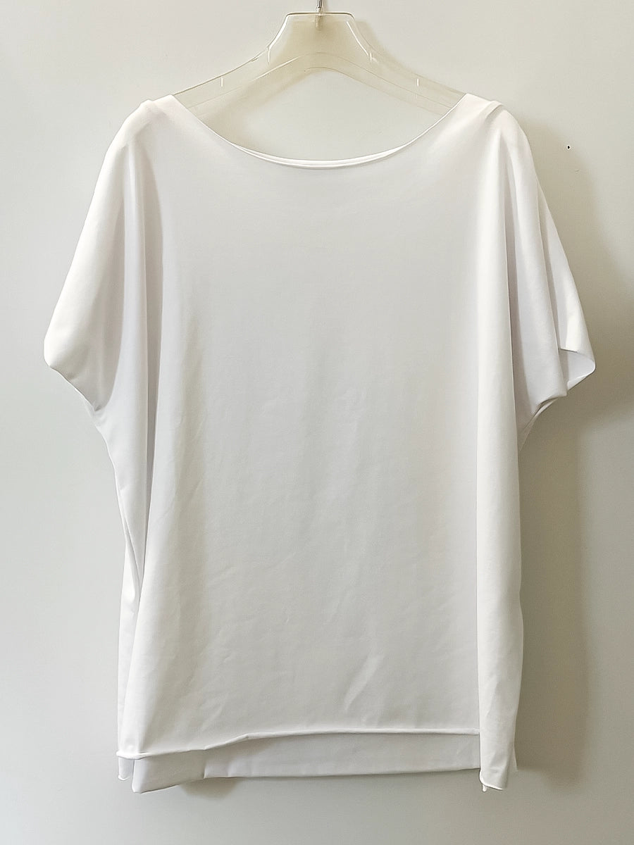 White Short Sleeve Summer Shirt